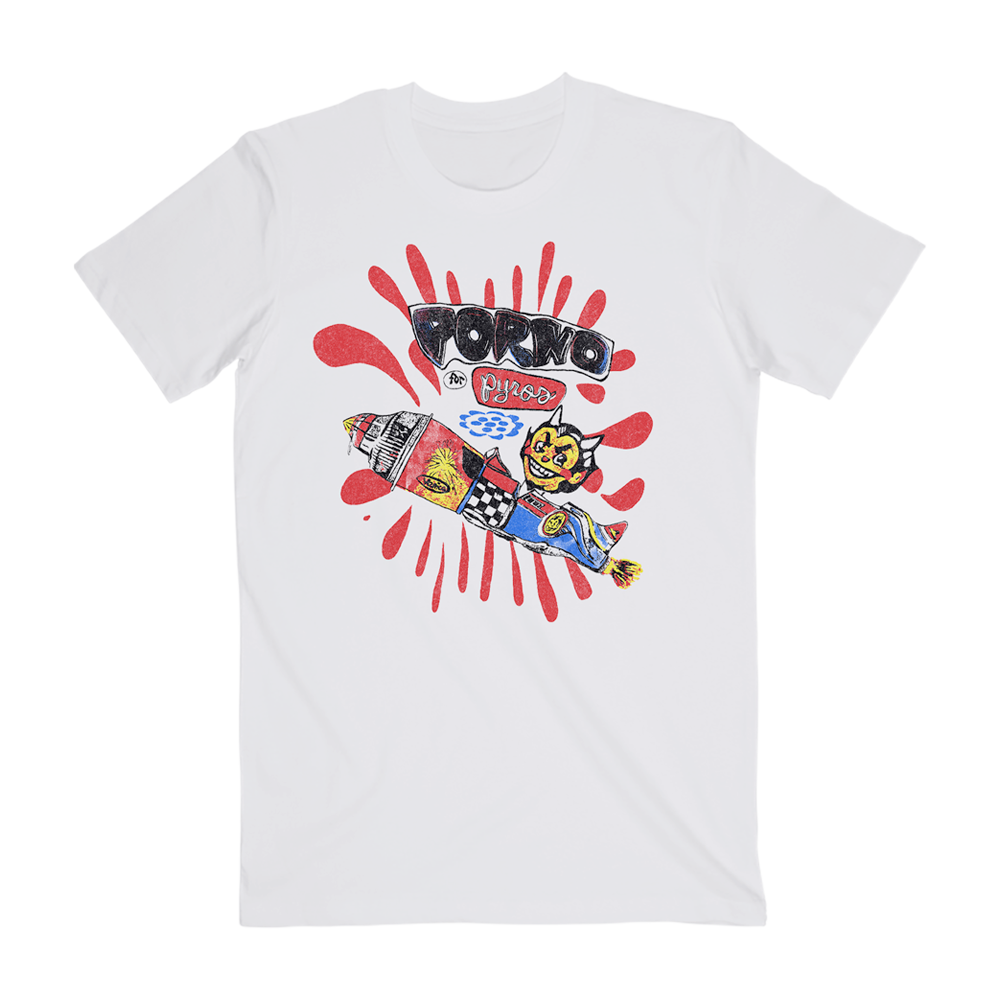Album Cover White Tee